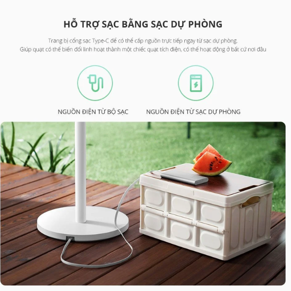 Quạt sàn thông minh xiaomi dc inverter gen 1x