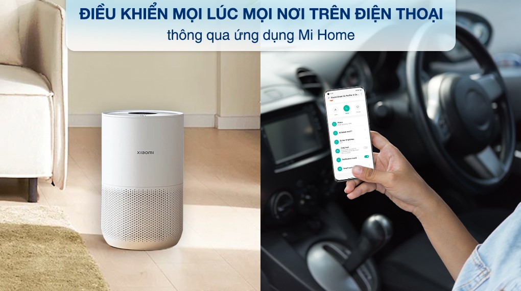 Máy lọc không khí Xiaomi Smart Air Purifier 4 Compact - Bảo hành 12 tháng